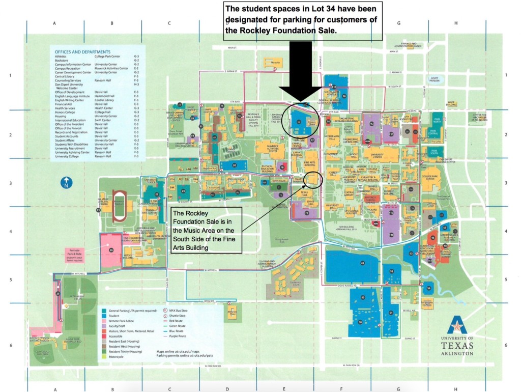 University of Texas, Arlington 2018 Piano and Orchestral Strings Sale